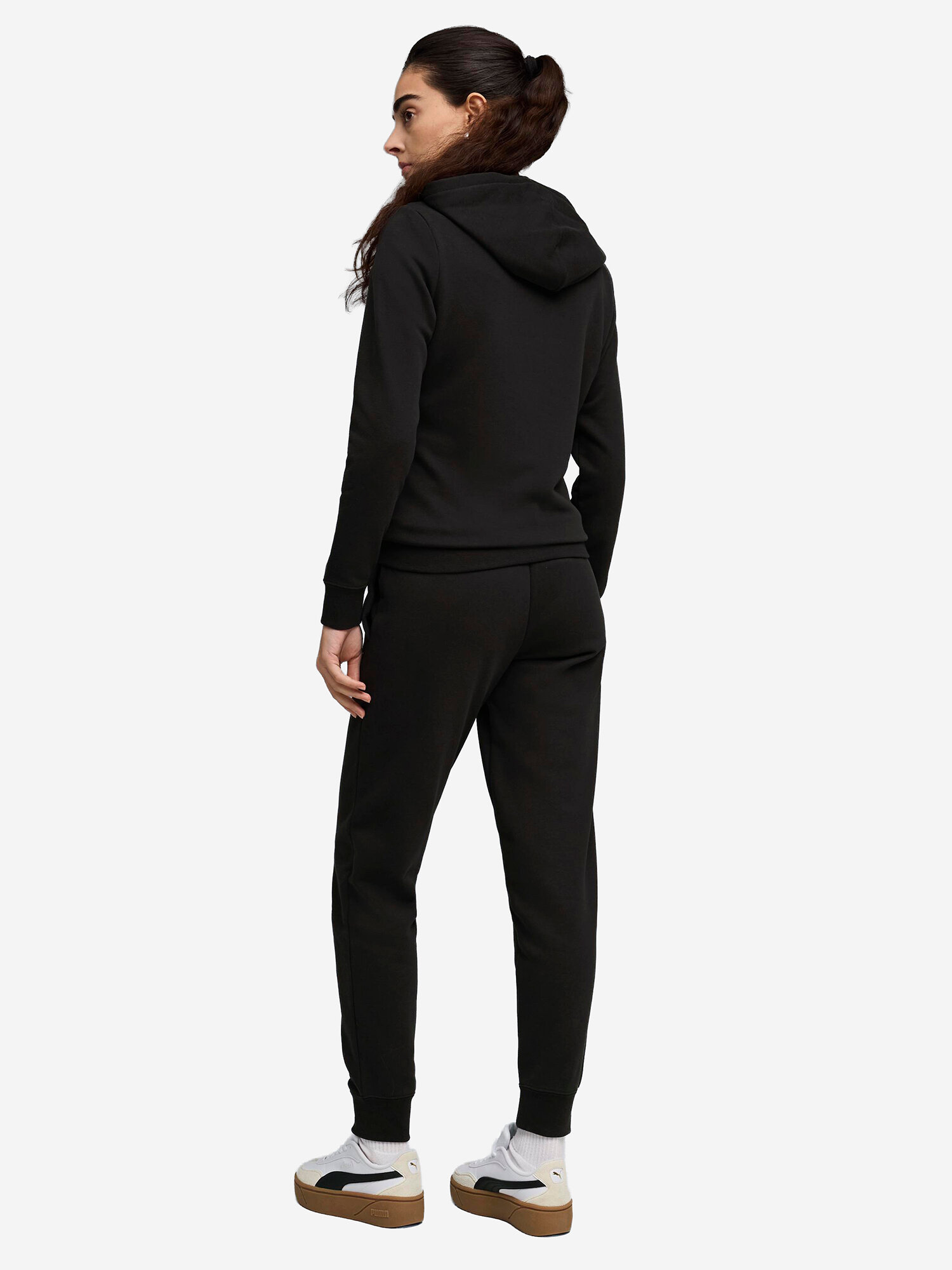 Костюм спортивный PUMA, размер M, черный — фото 1