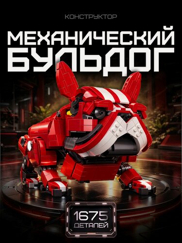 Изображение товара Конструктор Механический бульдог 1675 дет 5003
