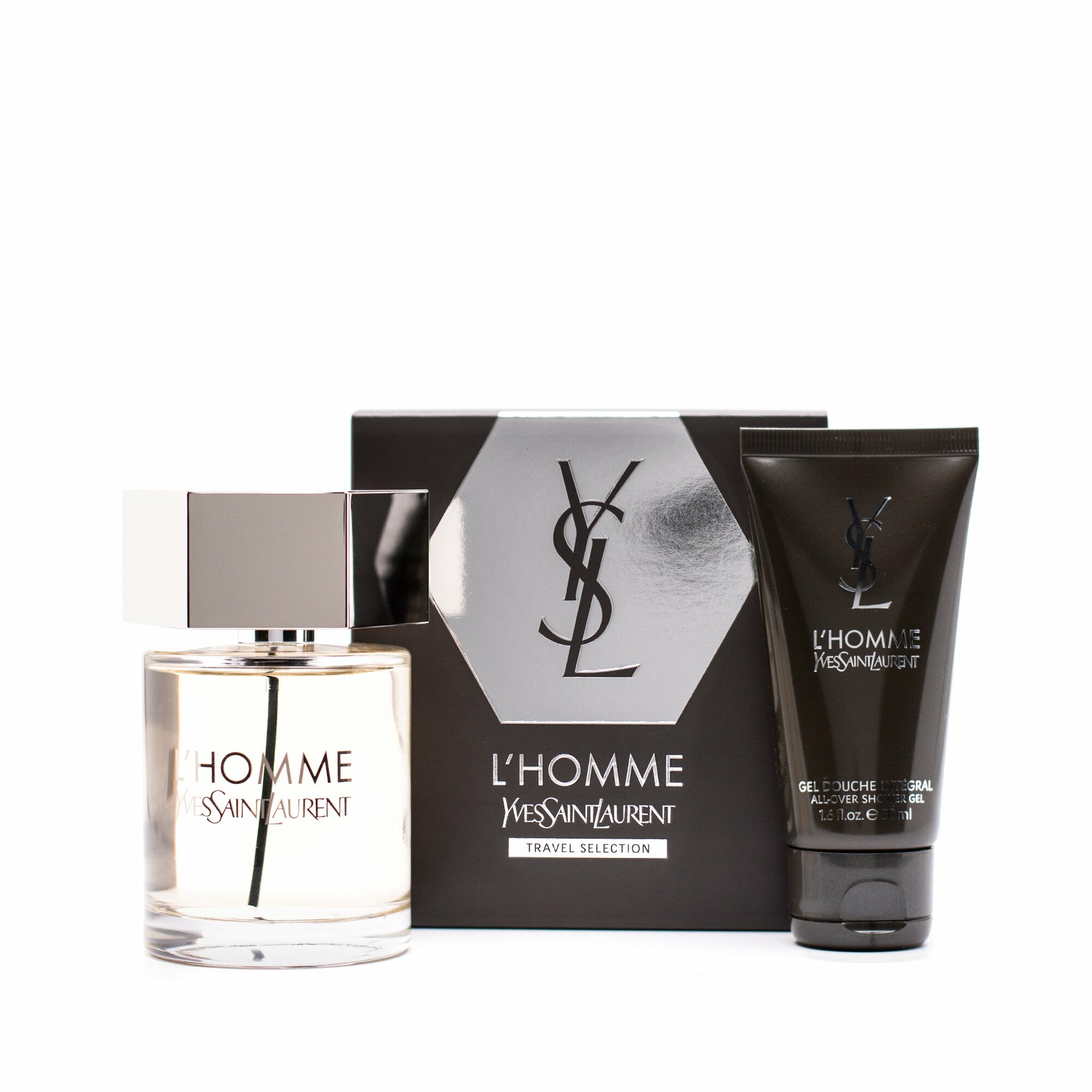 Набор YSL L'Homme, мужской, EDT, 3.4, 100 мл + гель душа, 50 мл
