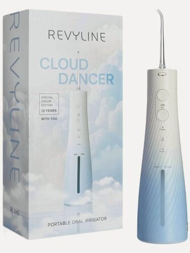 Изображение товара Ирригатор портативный Revyline RL 640, Cloud Dancer, 4 режима