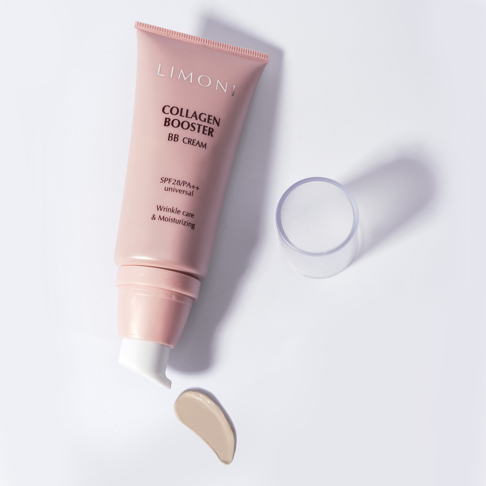 LIMONI BB-крем для лица Collagen Booster укрепляющий SPF 30, 50 мл, 01 — фото 1