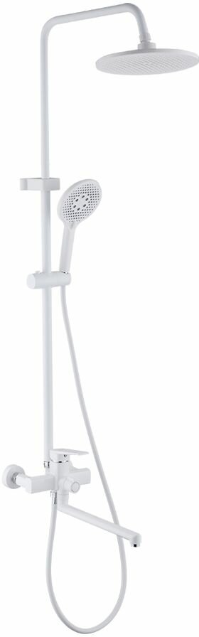Душевая система BRIMIX ART3065-V АБС пластик Белый