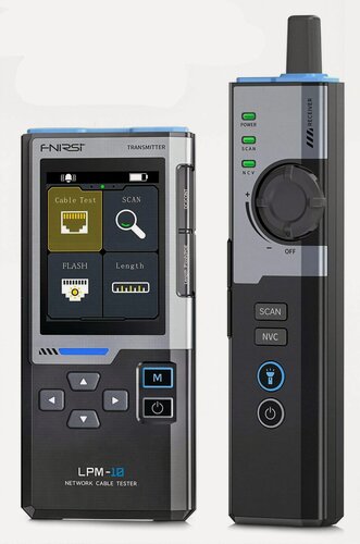 Изображение товара Тестер FNIRSI LPM-10A многофункциональный сетевой детектор, Диагностика Ethernet RJ11 RJ45 POE тест, NCV