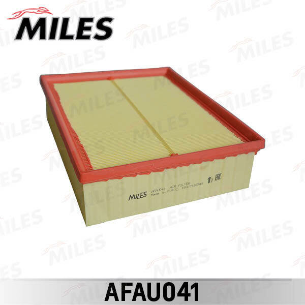 MILES Фильтр воздушный AUDI A4 1.6-3.2 00- AFAU041 (FILTRON AP179/2, MANN C27192/1) AFAU041