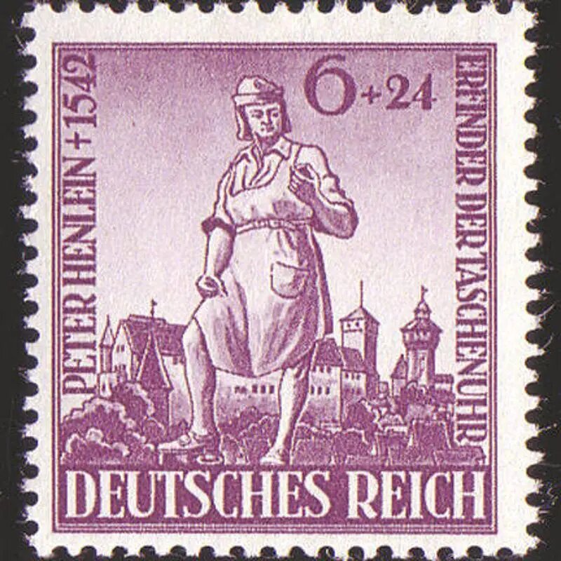 Марка Германии 1942 года, Генрих, MNH