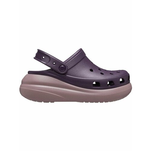 фото Сабо crocs crush clog, размер m8w10 us, фиолетовый