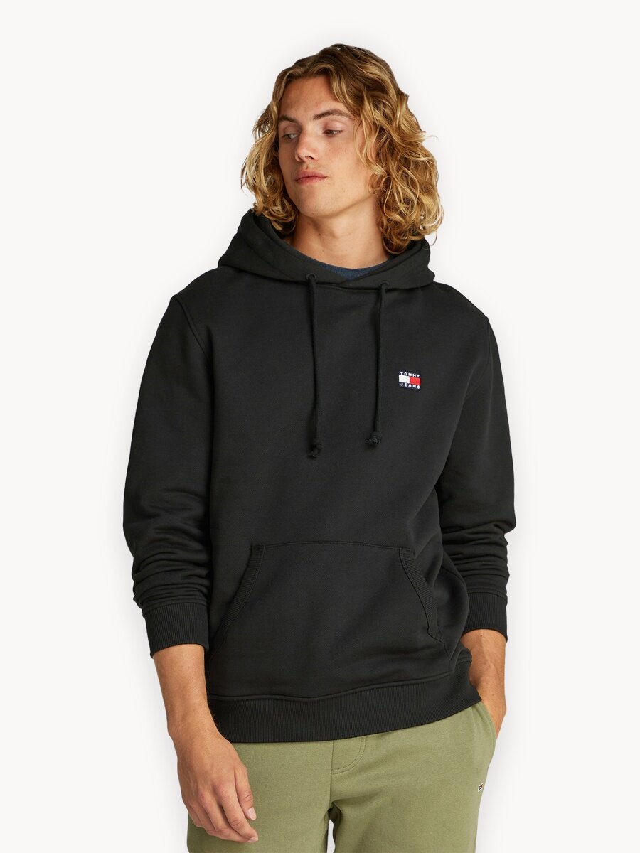 Худи Tommy Jeans, размер L, , черный