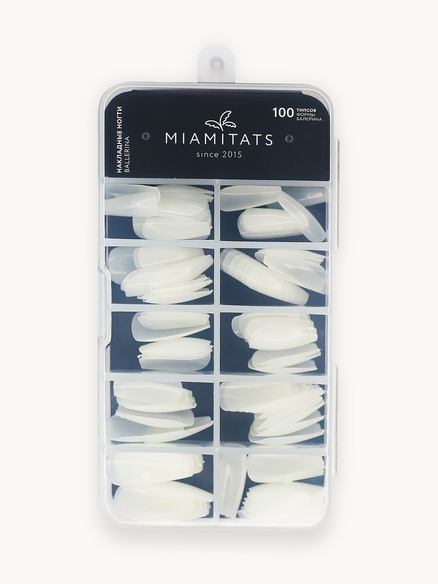 MIAMITATS Типсы для наращивания ногтей Ballerina