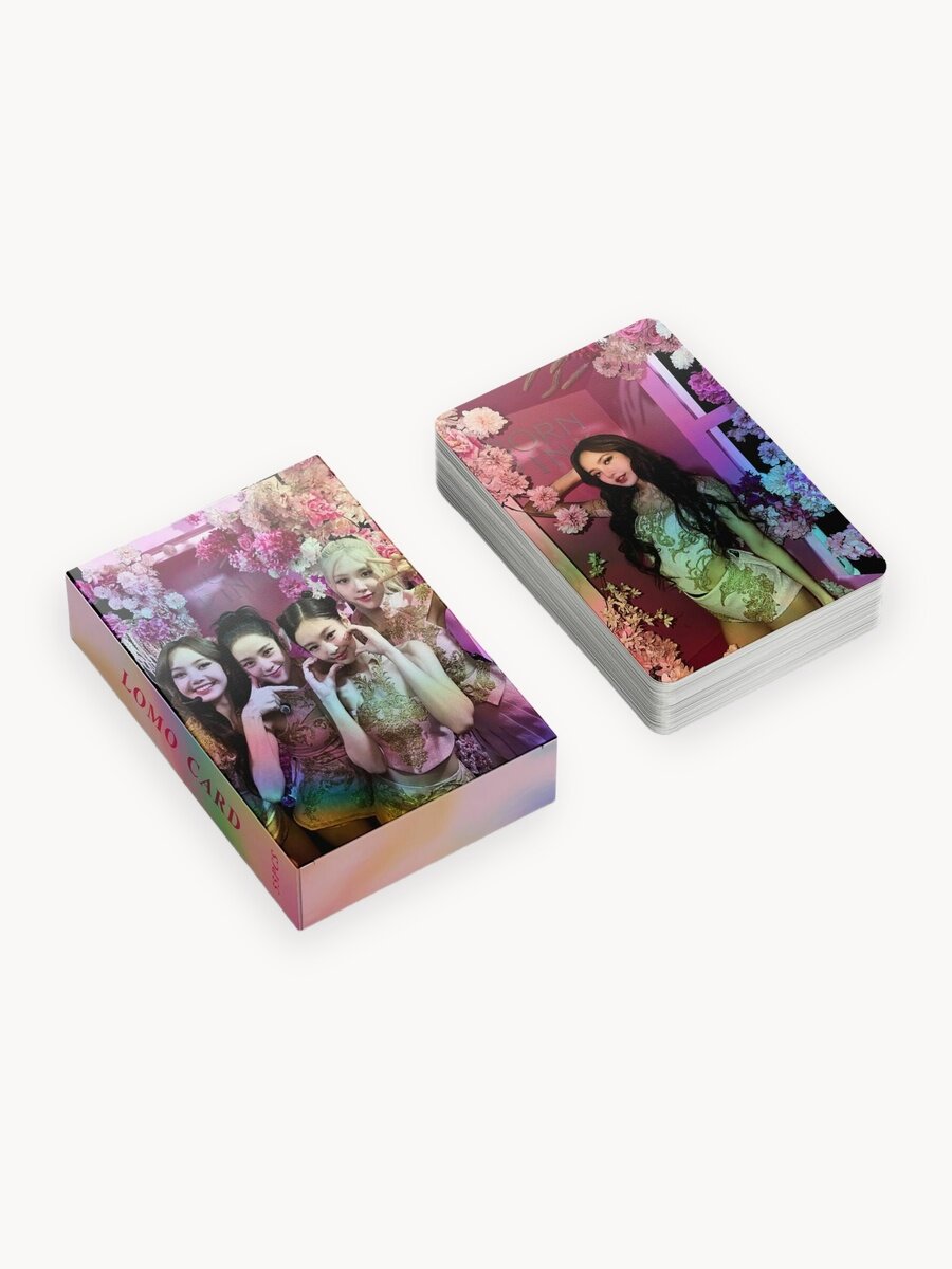 Голо карты кпоп Блек пинк ломо карточки kpop Blackpink 7th anniversary