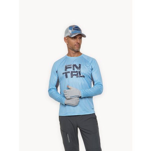 Лонгслив Finntrail Wave Logo, противомоскитная защита, UV-защита, мужской, XS