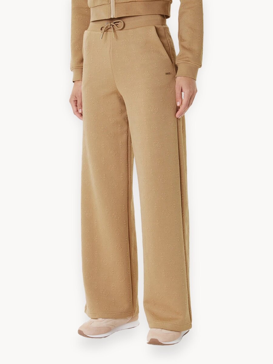 Брюки GUESS, размер M, коричневый