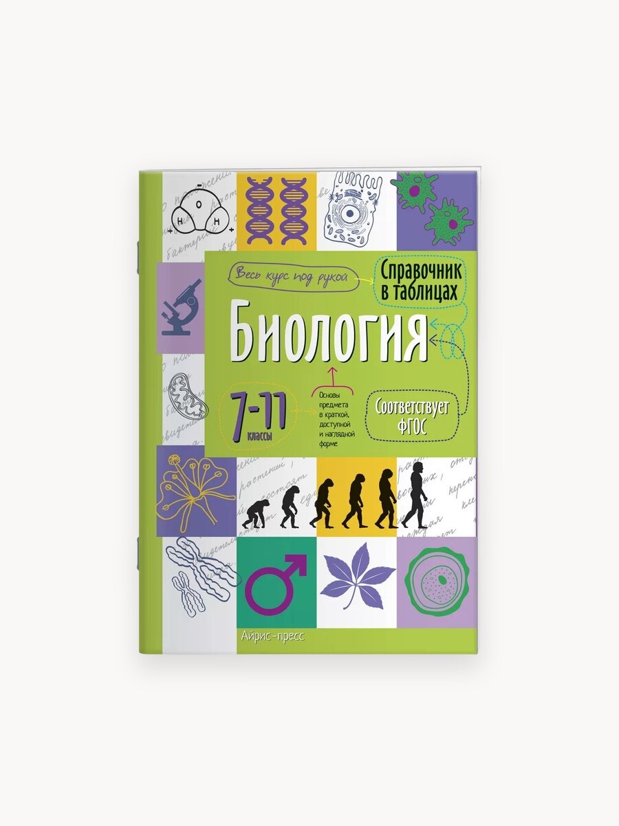 Справочник в таблицах. Биология. 7-11 класс