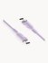 Кабель COMMO Jelly USB Type-C - USB Type-C, 100W, 2,2 м, Лавандов...