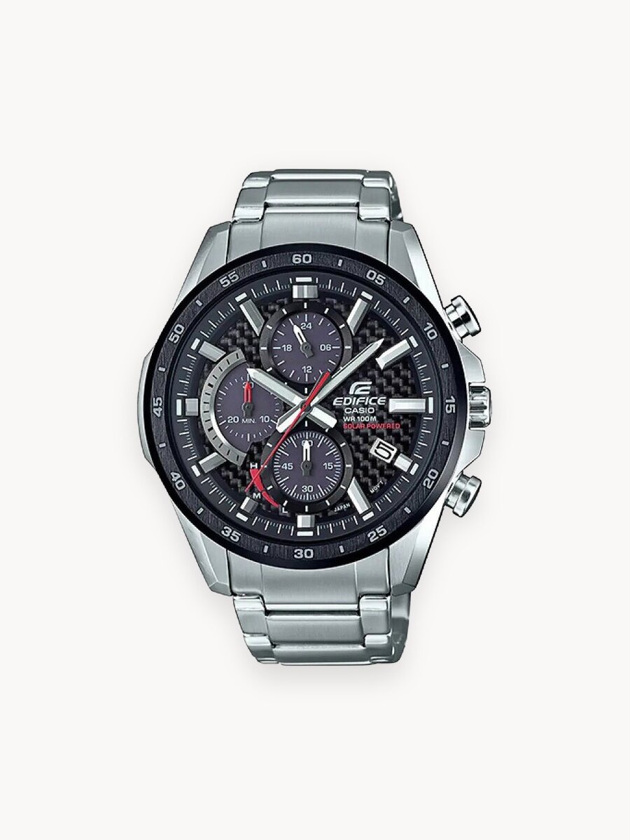 Наручные часы CASIO Edifice, стальной/черный
