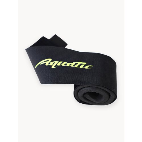 Стяжка для лыж Aquatic ЛС-01, ЭВА, липучка, 2 шт, 50х54 см, чёрная