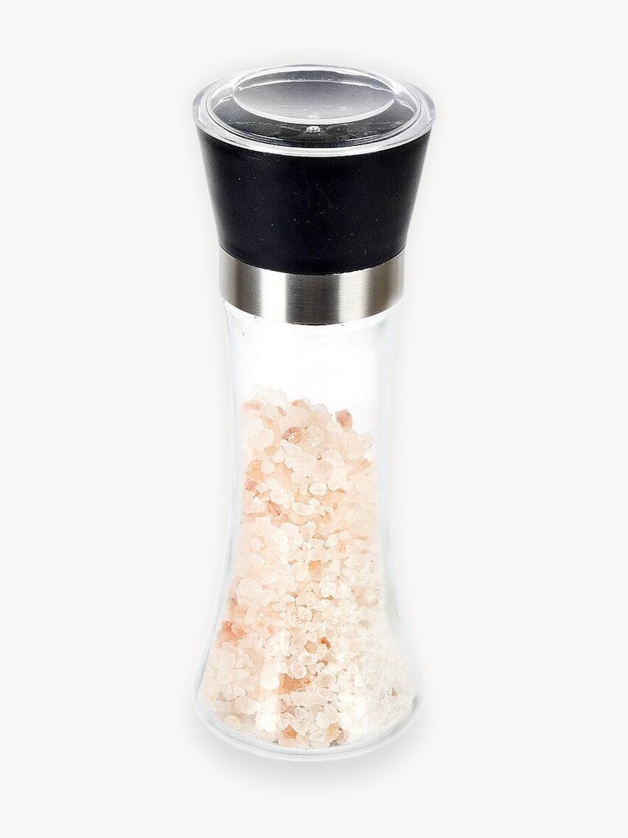 Мельница Nouvelle, для соли/перца/специй, 220мл, стекло, прозрачный, регулировка помола