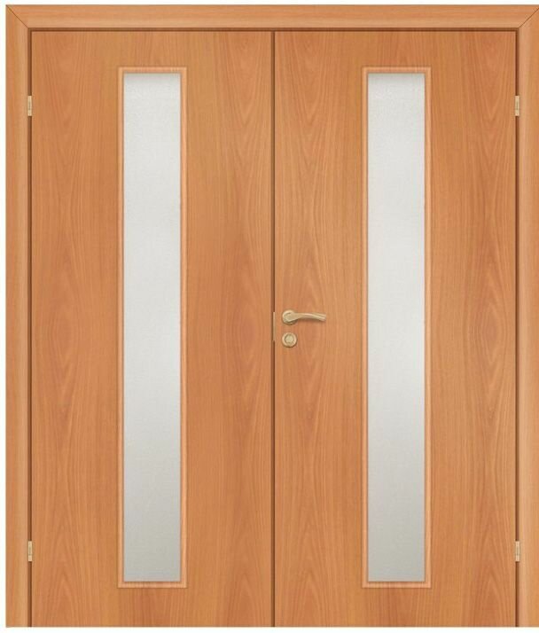 Олови дверь межкомнатная с фурнитурой 600х2000мм Миланский орех