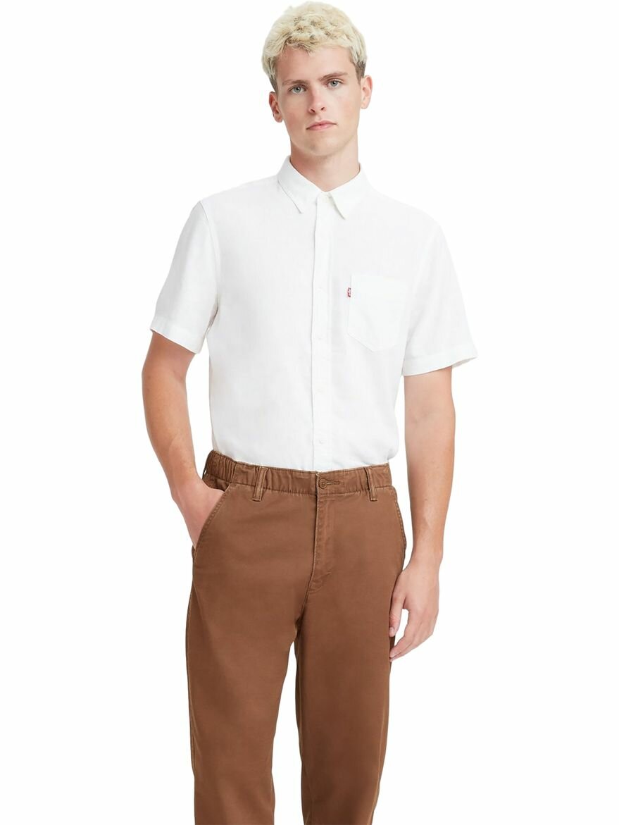 Рубашка Men Short Sleeve Classic 1 Pocket Standard Shirt