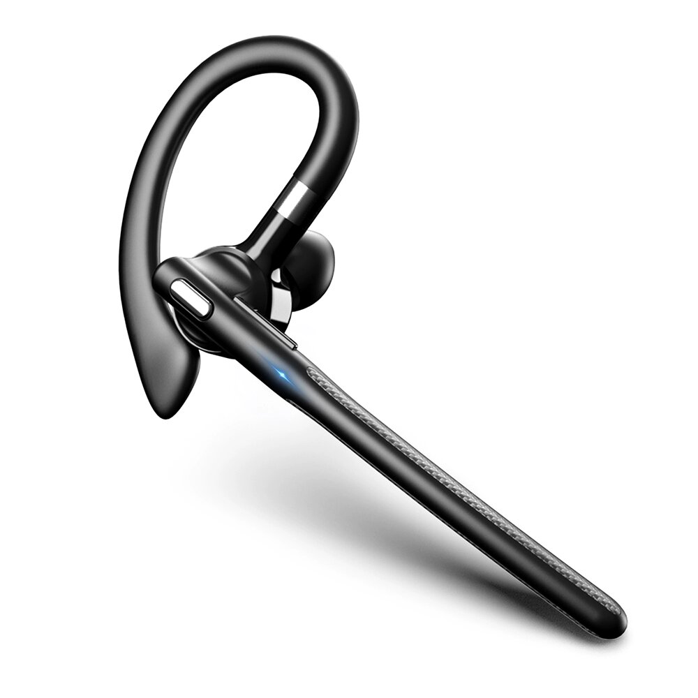 Беспроводные наушники-гарнитура для одного уха Bluetooth 5.4 с длительным сроком службы батареи, шумоподавлением ENC,