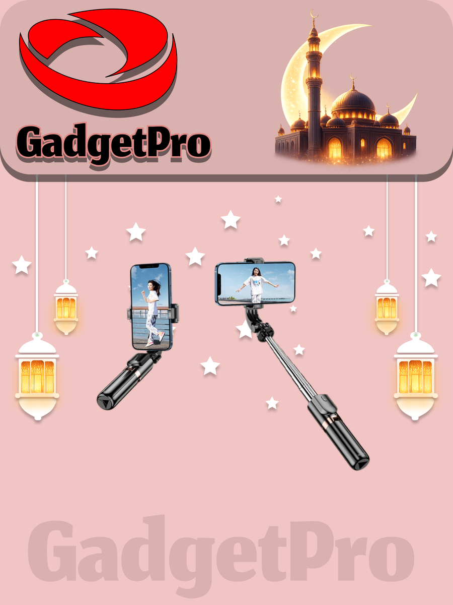 Монопод для селфи Wiwu SE011: телескопический, Bluetooth, для телефона, надежный, черный.