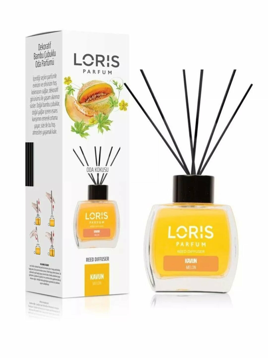 Освежитель воздуха LORIS, для дома, офиса, универсальный, аромат манго, 120 мл