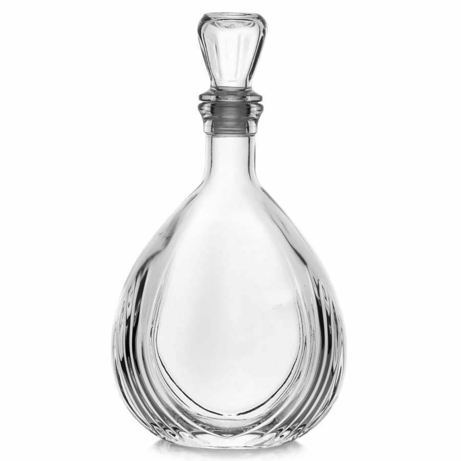 Штоф - графин "Волна", стек. с пробкой 500 мл.