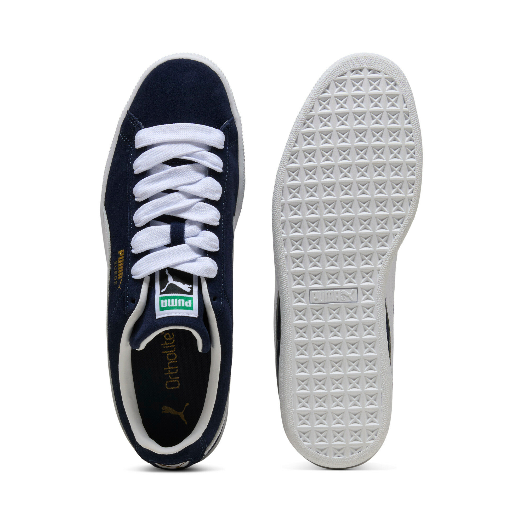 Кеды PUMA Suede Classic, размер 7 UK, синий — фото 1