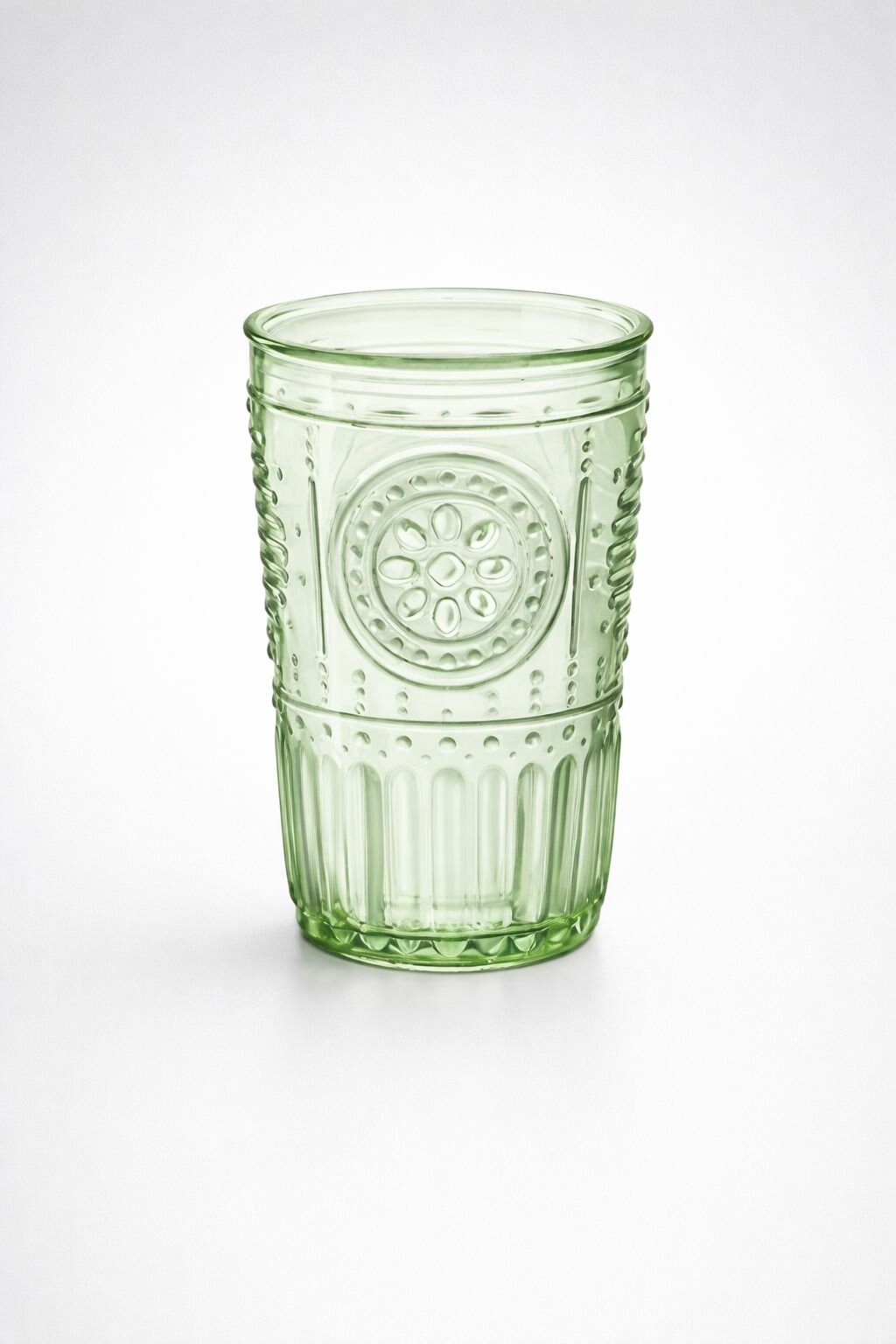 Набор стаканов Bormioli Rocco Romantic (340 мл), 4 шт, зеленые