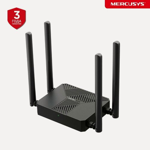 Изображение товара Wi-Fi Роутер Mercusys MR62X гигабитный, AX1500, 3xRJ45 1Гбит/с, двухдиапазонный, с поддержкой Mesh
