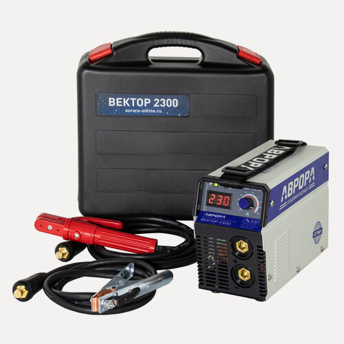 Изображение товара Сварочный инвертор аврора Вектор 2300 (кейс) 230, В 8.4, кВА