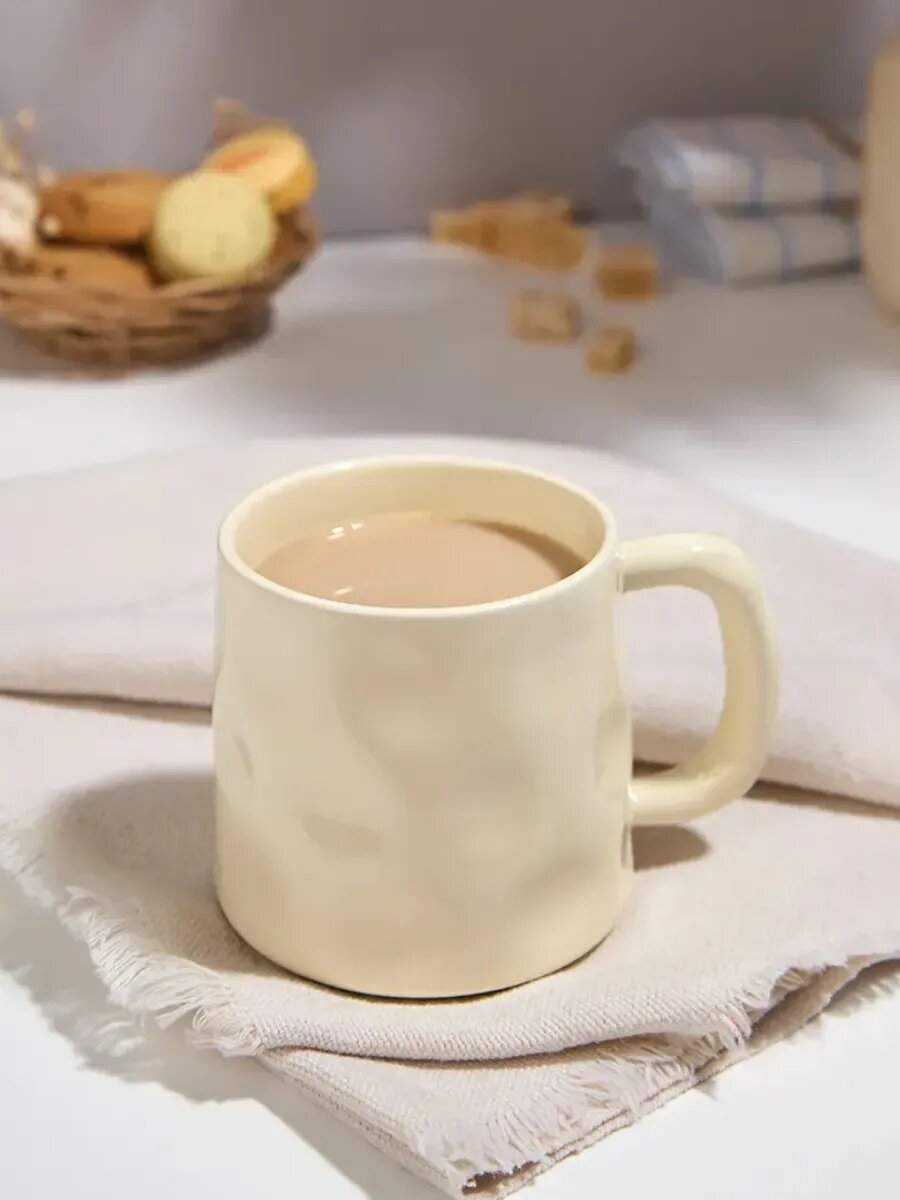 Кружка от бренда "Тепло в руках" - "Pinterest", керамика, белая