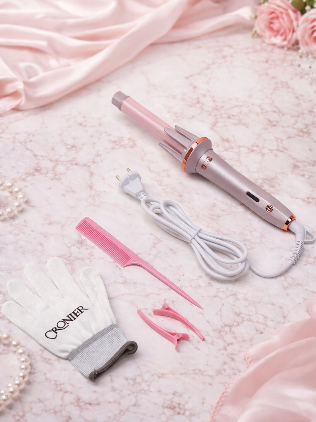 Профессиональная плойка, щипцы для завивки волос, CRONIER-2058