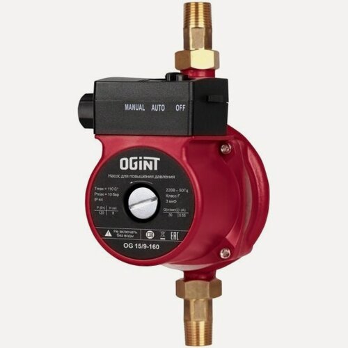 Изображение товара Насос для повышения давления Ogint OG 15/9-160 PN10 1х220В/50 Гц