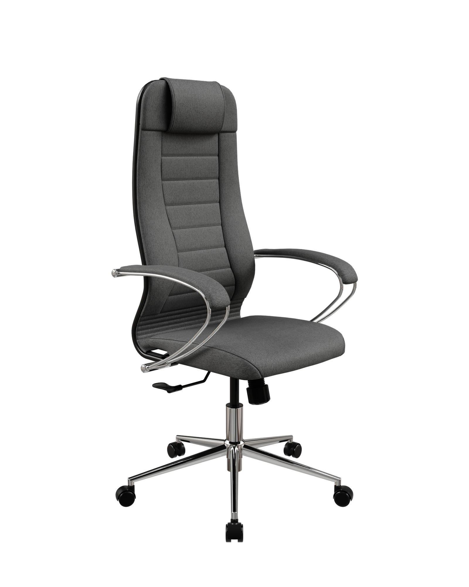 Кресло ErgoLife "Метта" Set 32, для дома, офиса, темно-серое