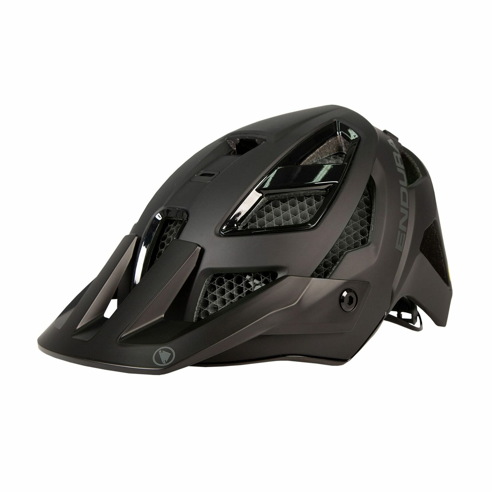 DECATHLON шлем защитный endura mt500 mips, черный, s/m