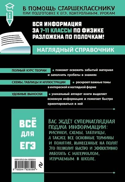 Вахнина Светлана Васильевна: Физика Эксмо 2024
