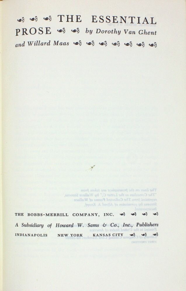 The essential prose — фото 1