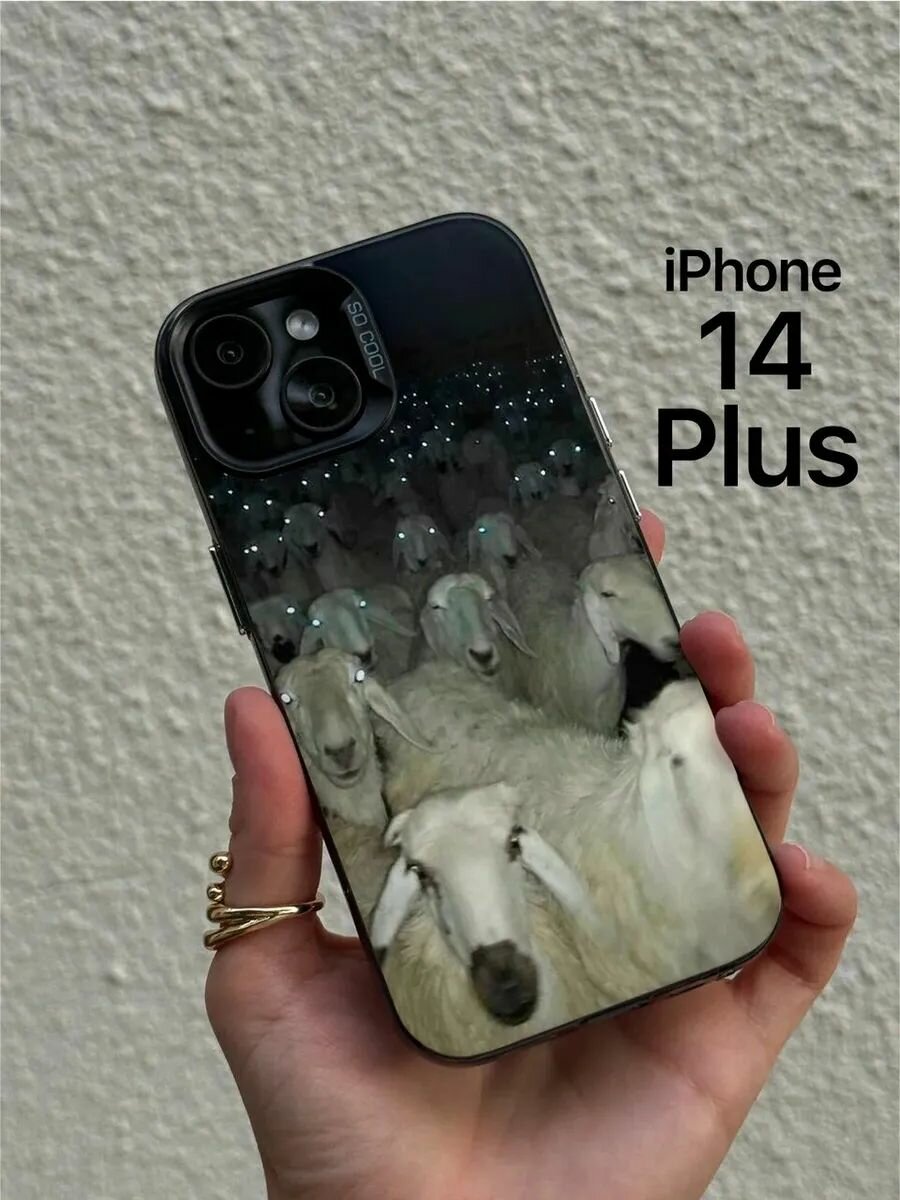 Чехол на iPhone 14 Plus мем