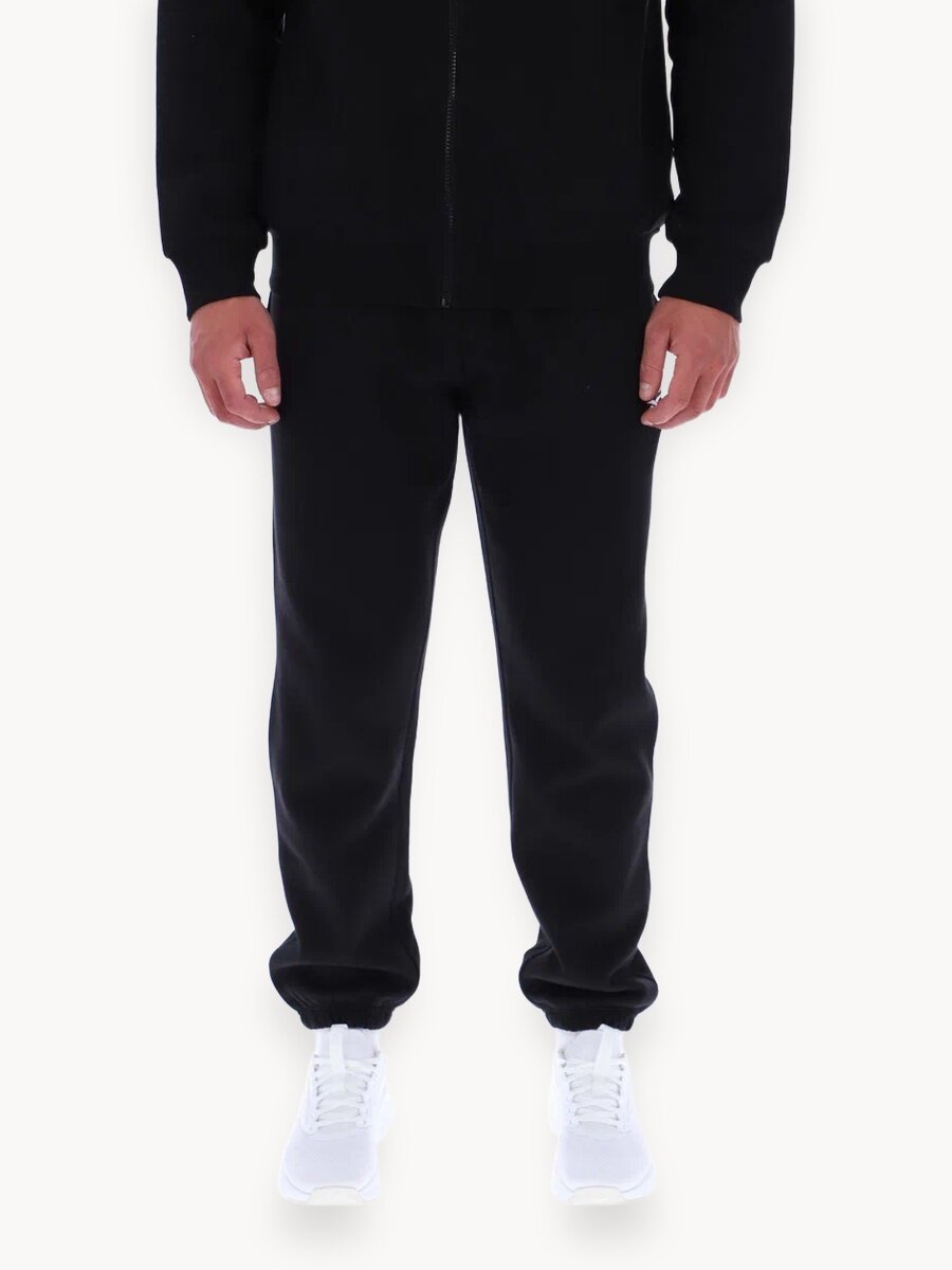 Брюки джоггеры Reebok Cole small logo elasticat, размер 2XL INT, черный