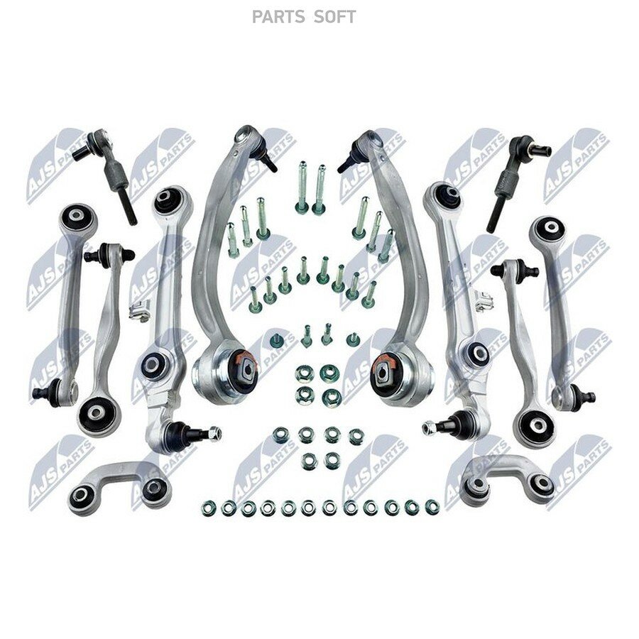 Комплект подвески усиленный перед 00-05 VW PASSAT 00-05, AUDI A6 00-06 /полный комплект усиленный П от официального дистрибьютора, NTY, артикул ZWDVW000A