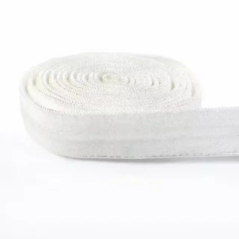 Эластичные силиконовые ленты Meetee 10mm 5Meters White