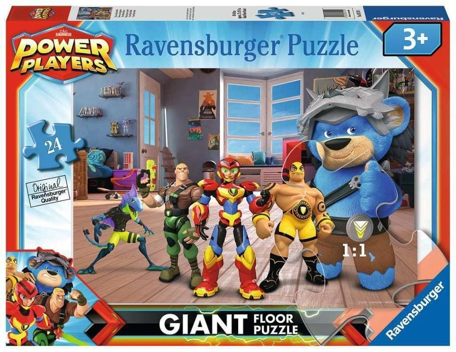 Пазл Ravensburger Power Players, 24 элемента