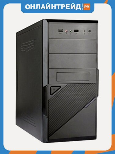 Изображение товара Корпус Exegate BA-201 Black mATX без БП EX284022RUS