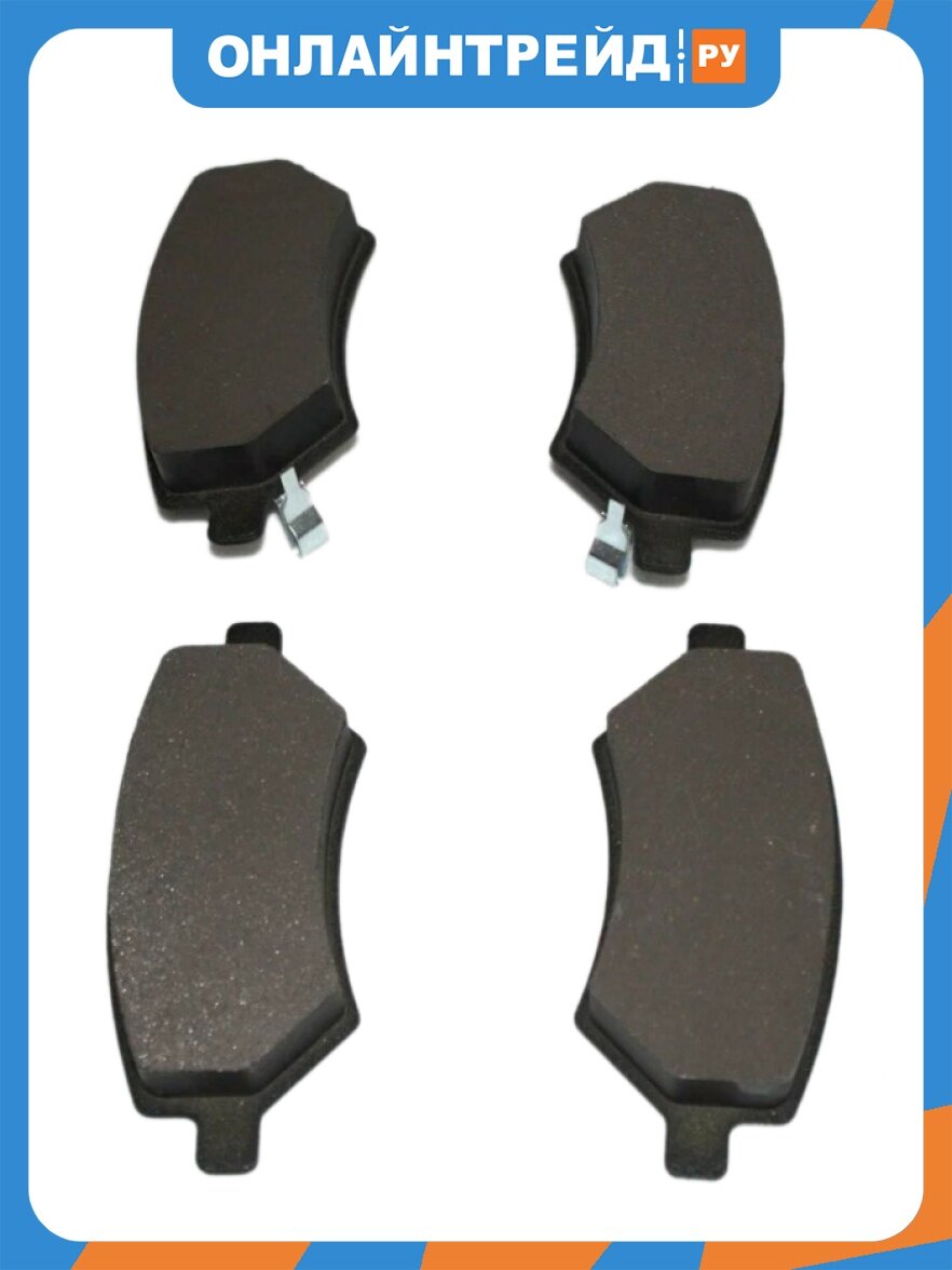 Колодки тормозные задние Chery для Tiggo, Fora, Vortex Estina, без датчиков, 4 шт, T113501080BA