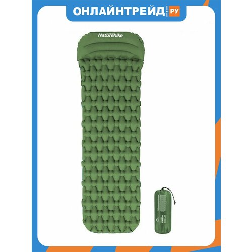 фото Матрас надувной туристический naturehike nh19z003-p fc-12 зеленый