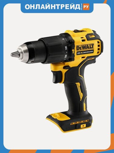 Изображение товара Дрель-шуруповерт аккумуляторная Dewalt DCD709N-XJ, без АКБ и ЗУ