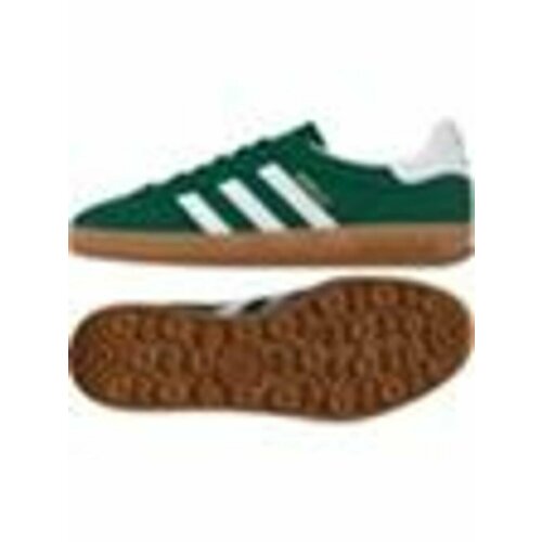 фото Кеды adidas gazelle indoor, полнота f (eu)/ на среднюю стопу, размер 5 uk, зеленый