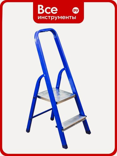 Изображение товара Стремянка STAIRS стальная с алюминиевыми ступенями 2 ступени CS02