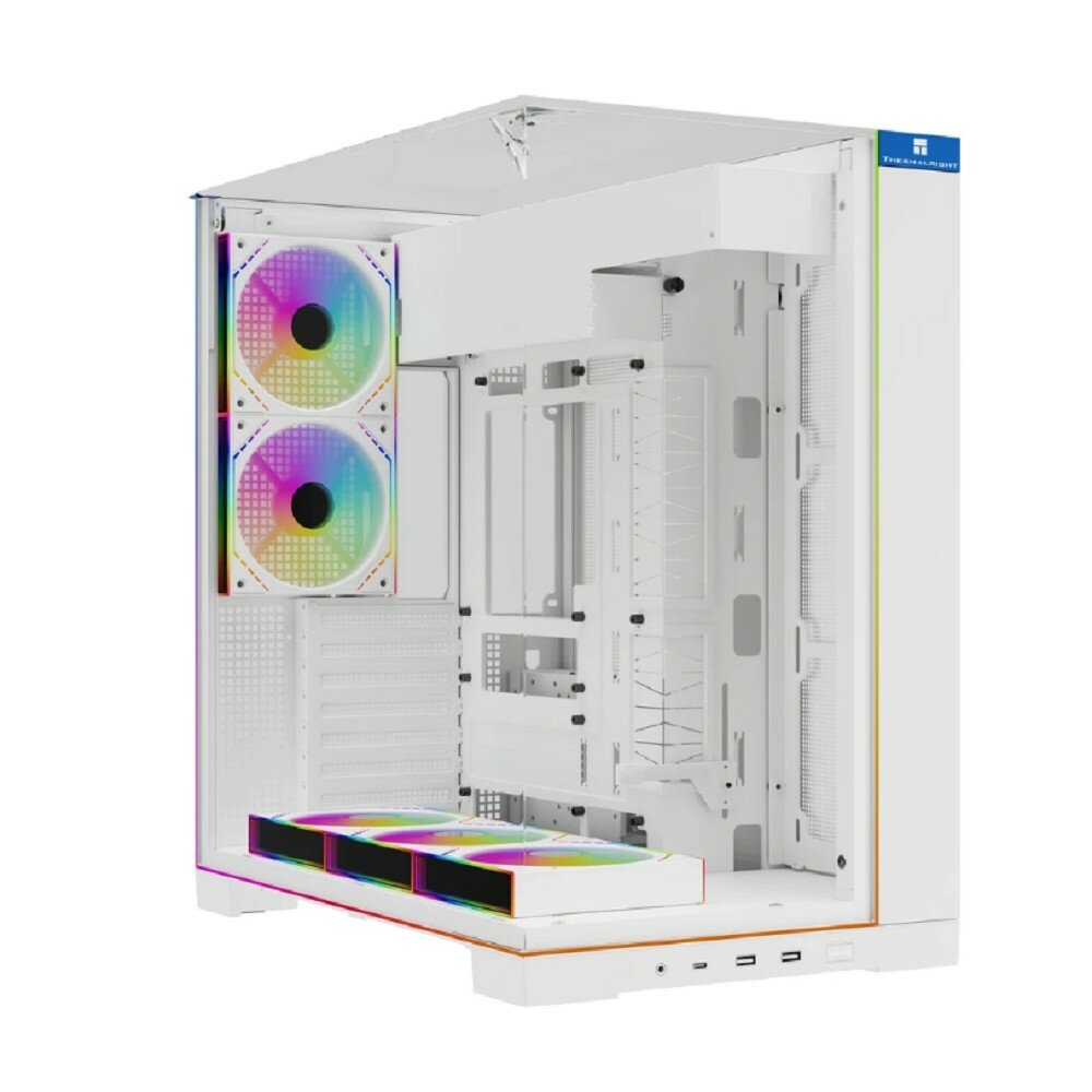 Thermalright Корпуса Корпус TR-A70 ARGB White FAN5-M TG 5 x120mm ARGB PWM Fans ARGB Strip USB TYPE-C ATX TRA70AF5MW