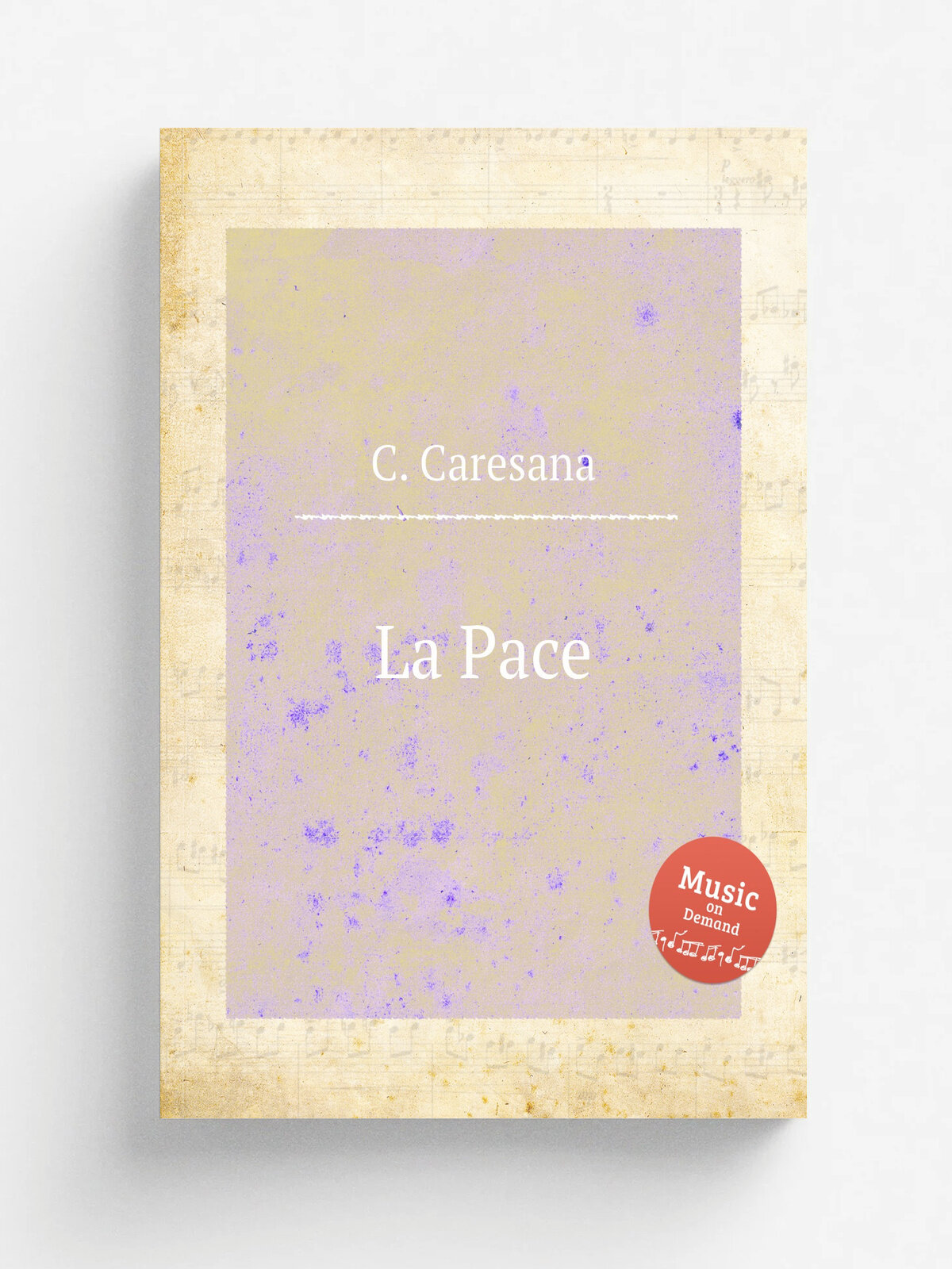 La Pace | C. Caresana | 1670 | Репринт